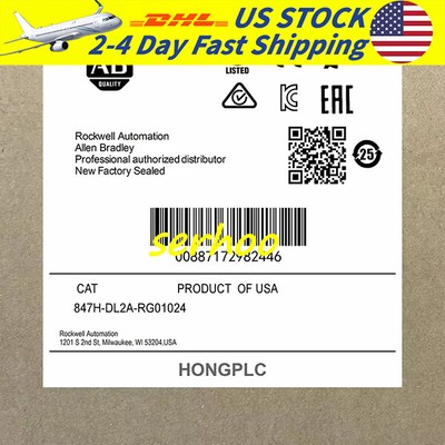 Allen-Bradley 847H-DL2A-RG01024 New Sealed Free Shipping