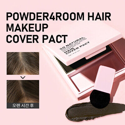 [So natural] POWDER4ROOM HAIR MAKEUP COVER PACT Korea-Beauty