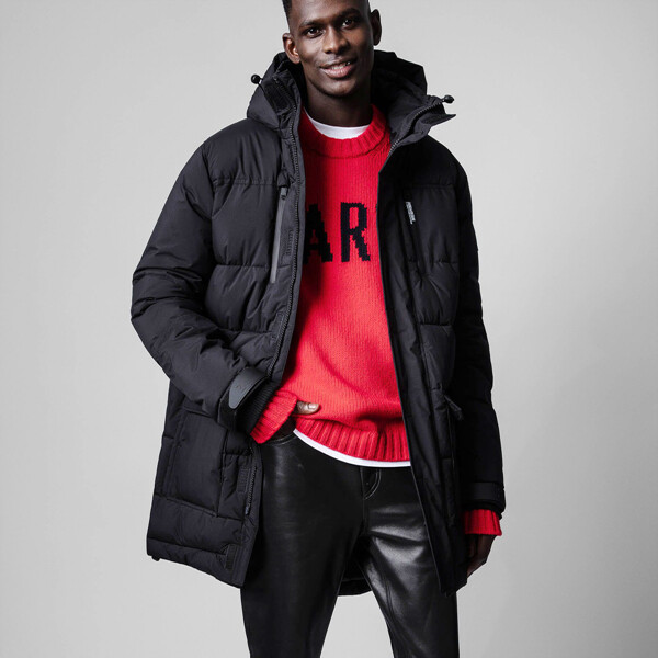 Pre-owned Zadig & Voltaire Beynel Light Parka, Size Xs, M, L, Xl In Black