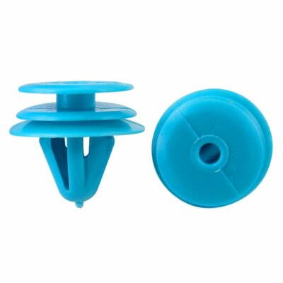 100 Pcs Door Trim Panel Clip Blue Plastic Retainer Fits For Hyundai 82315-27000