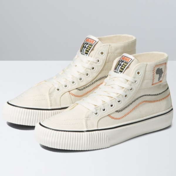 

Кроссовки Vans X Juju SK8-Hi 38 Decon VR3 SF — VN0A4BX6YQ1 Expeditedship, Cream white, VANS Decon