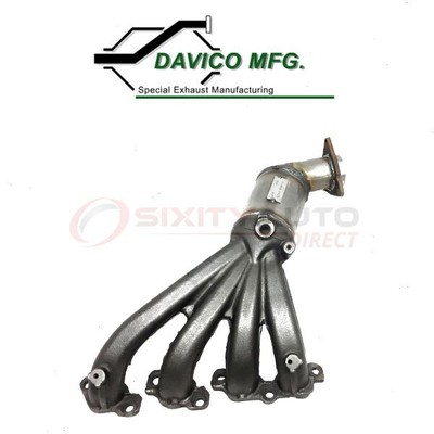 Davico Front Catalytic Converter for 2004-2006 GMC Canyon - Exhaust  wd
