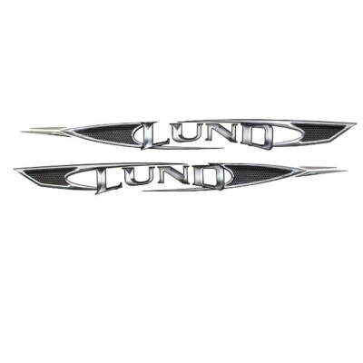 Lund Boat Emblem Decal 2065006 |  60 x 5 3/8 Inch (Set of 2)