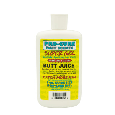 Pro-Cure Super Gel Freshwater & Saltwater Fishing Attractant 8 oz Bottles