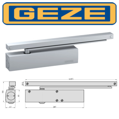 GEZE - Türschließer & Optionales - Verschiedene Ausführungen