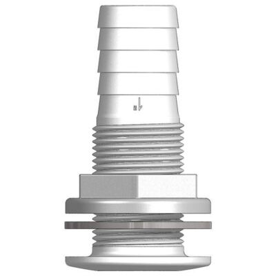 TruDesign Skin Fitting 1 inch BSP 28mm White