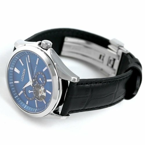 Pre-owned Citizen Collection Np1010-01l Open Heart Automatic Japan Made Mens Watch Us4