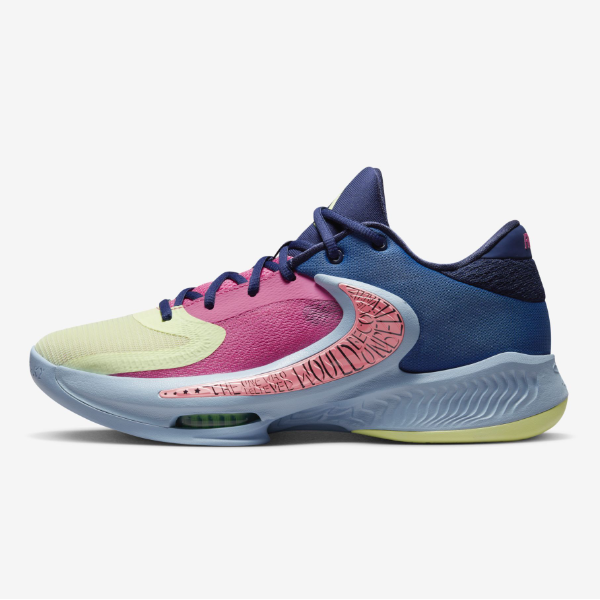 

Баскетбольные кроссовки Nike Zoom Freak 4 Unbelievable (DO9680-400) Expeditedship, Dark marina blue, Nike Zoom Freak 4 Basketball