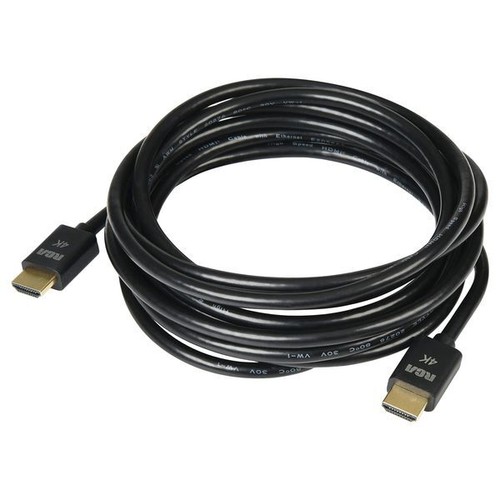 Высокоскоростной HDMI-кабель RCA DH12HHE Digital Plus с поддержкой Ethernet, черный (12 футов)