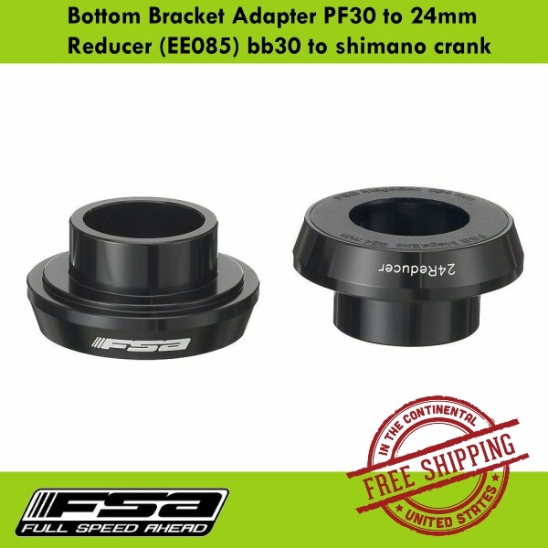 FSA Bottom Bracket Adapter PF30 to 24mm Reducer (EE085) bb30 to