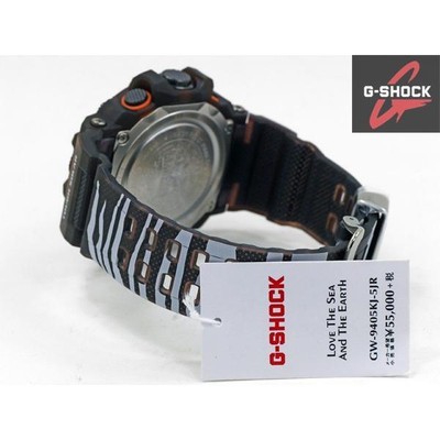 Pre-owned Casio G-shock Rangeman Gw-9405kj-5jr Solar Radio Men's Watch In Box