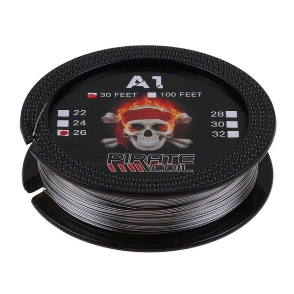 Pirate Coil Wickeldraht Clapton KA1 NI80 SS316L Edelstahl Wire RDA RBA RTA