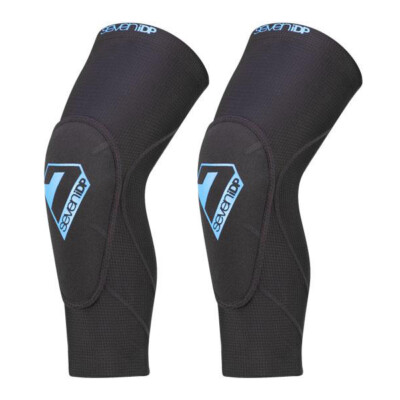 7iDP SEVEN SAM HILL LITE KNEE PADS MOTOCROSS MTB BIKE BMX BLACK protectors Pair