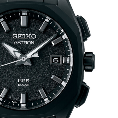Pre-owned Seiko Astron Origin 3x Sbxd009 Black Titanium Gps Solar Men's Watch In Box