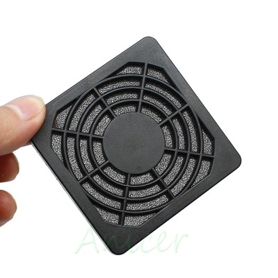 Plastic + Sponge Foam Dustproof Anti Dust Filter Mesh For 50mm PC Cooling Fan