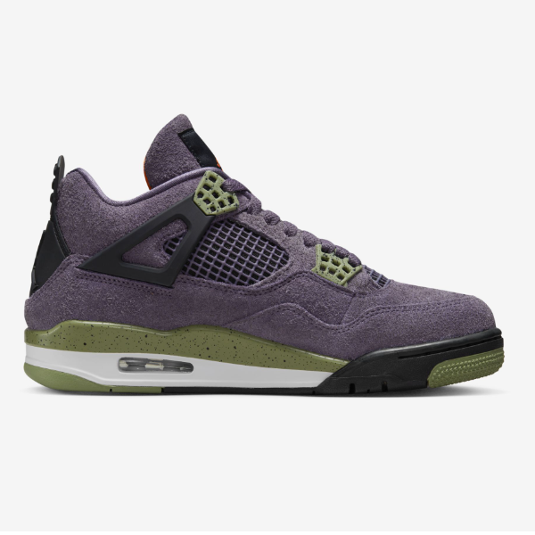 

Женские кроссовки Nike Air Jordan 4 Retro (AQ9129-500) Canyon Purple Expeditedship, Фиолетовый, Air Jordan 4 Retro