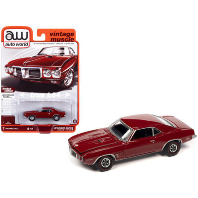 1969 Pontiac Firebird  **RR** Auto World Premium 1:64