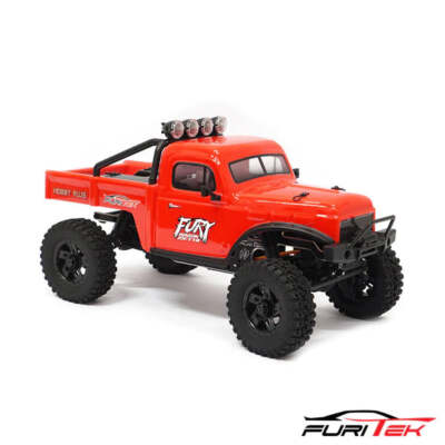 FURITEK FX118 Fury Wagon 1/18 Rock Crawler w 2S Lipo Battery,2.4GHz 4CH RC Trans