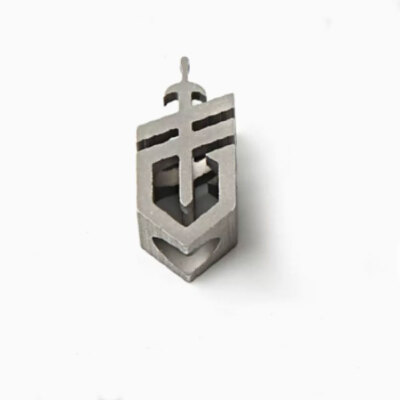 Titanium Alloy Knife Pendant Bead Lanyard Parachute Cord DEC DIY Necklace Head