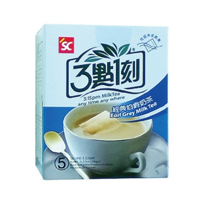 Taiwan Three O'Clock Quarter Original Milk Tea 100g 5 Sachets Hong Kong Style