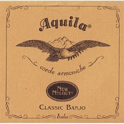 Aquila Classical Banjo Medium Tension Red Series, 5 Strings, New Full String Set