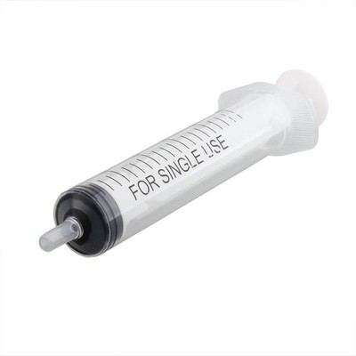 10 Syringe Luer Slip Tip 10mL Liquid Clear Plastic Sterile Medical/Animal Feeder