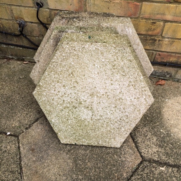 Hexagonal paving slabs in Hatfield, Hertfordshire Gumtree
