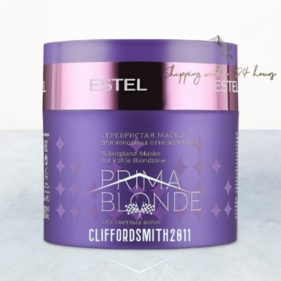 Estel Professional Prima Blonde Silvery Mask for Cold Blond PB.7 300ml Worldwide