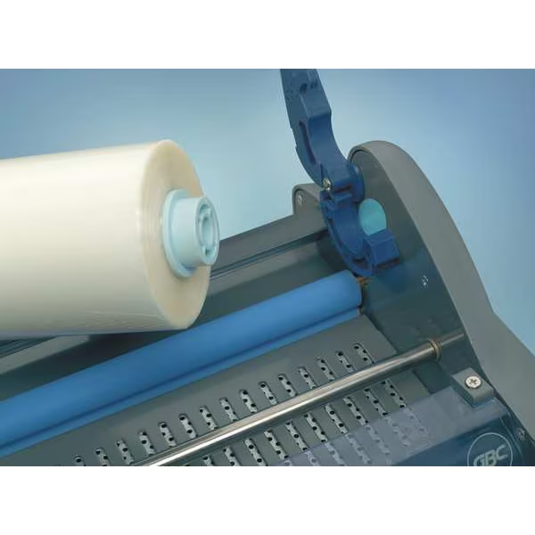 Heat Laminating Film Roll 12 Inch 300 Ft Gloss 17 Mil Pack of 2 Hot Lamination