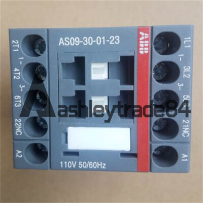1PCS Neu ABB AC Schütze AS09-30-01-23 110V