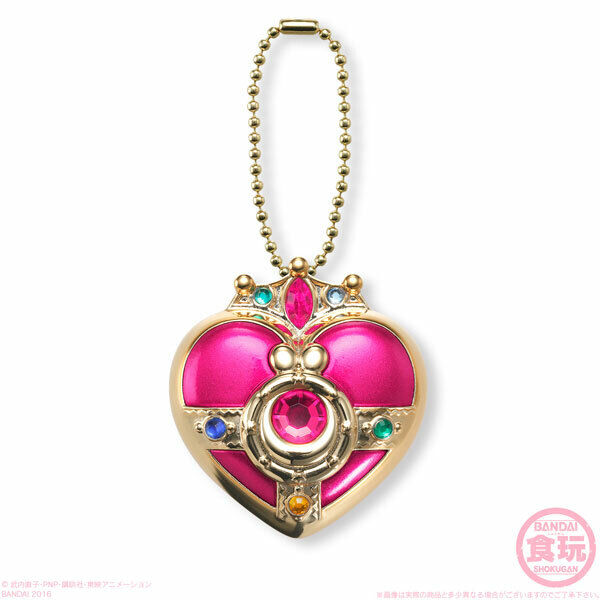 Sailor Moon - Miniaturely Tablet/Candy dispenser/Charm: Cosmic heart compact