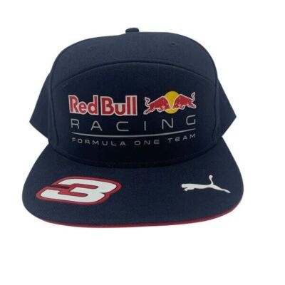F1 2016 Champioship Team Daniel Ricciardo Puma Redbull Racing Flat Brim Cap
