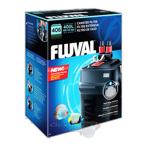 FLUVAL 106 206 306 406 FX6 FX4 EXTERNAL POWER WATER FILTER INC. MEDIA