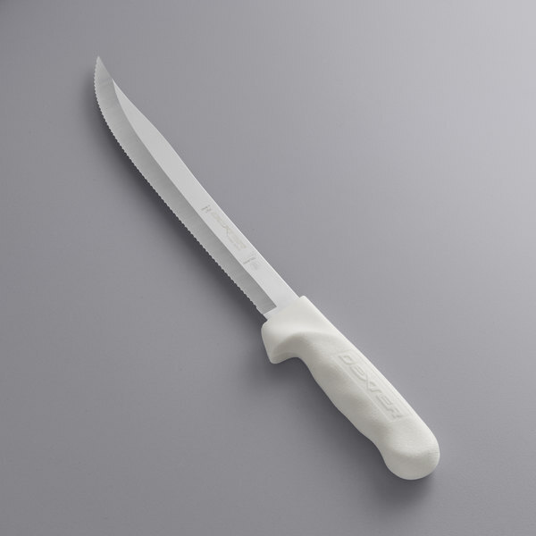 Dexter-Russell Sani-Safe 9" Scalloped Utility Slicer