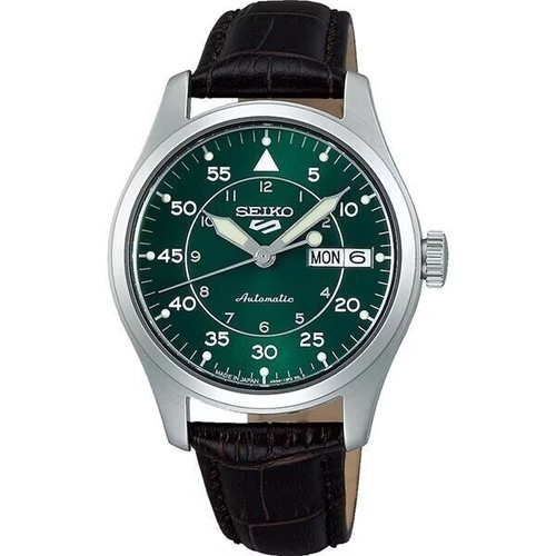 Pre-owned Seiko 5 Sport Sbsa203 / Srpj89k1 Green Automatic Men's Watch Usus