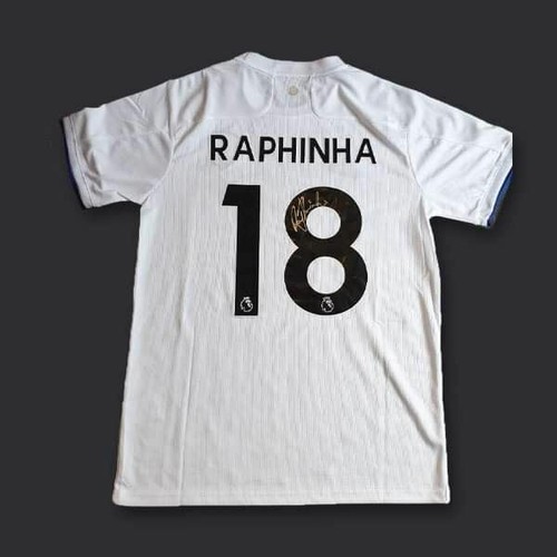 Raphinha Signed 20/21 Leeds United Shirt | Leeds United ...