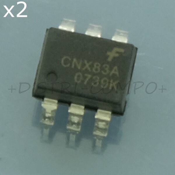 Cnx83a Optocoupleur Dip-6 Fairchild (Lot De 2)