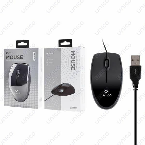 Mouse Ottico Usb Con Filo Ms1000 Nero cir