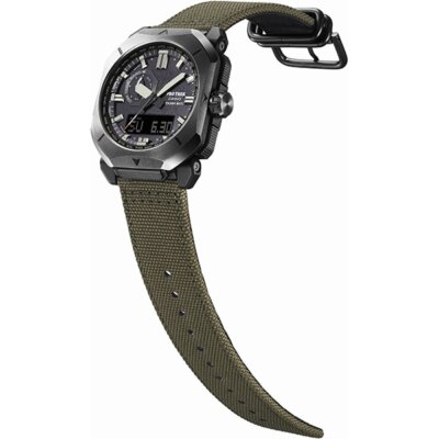 Pre-owned Casio Pro Trek Prw-6900yb-3jf Climber Line Radio Solar Men's Watch From Japan