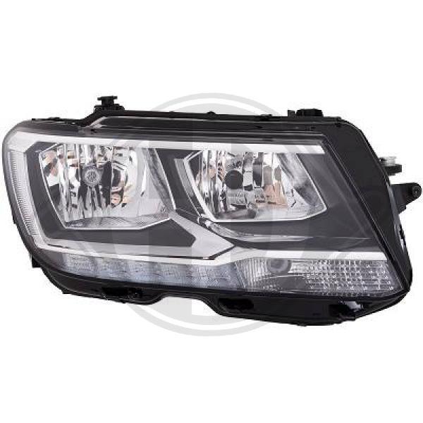 Diederichs Led Phare HalogÃ¨Ne H7/H7 Droite Pour Vw Tiguan Allspace Bw2