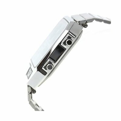 Pre-owned Citizen Ana-digi Temp Reprint Model Watch Silver Jg2101-78e From Japan F/s