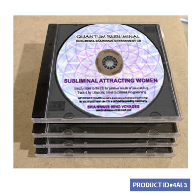 4 CD ATTRACTING WOMEN CONFIDENCE BE AN ALPHA MALE AUDIO PHEROMONES ATTRACT GIRLS