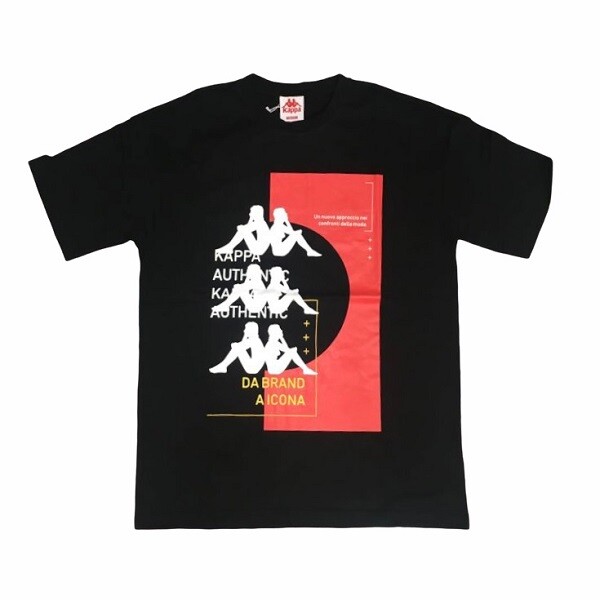 

Футболка Kappa Original Hb Etas 3116FJW Футболка Black Red Md, Черный