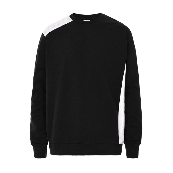 

Мужская толстовка Kappa 222 Band Festella 38153WW Черный Серый Белый