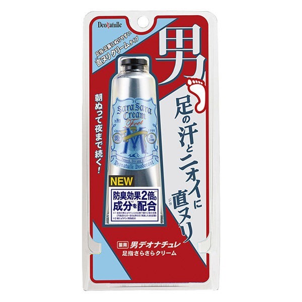 Deonatulle Male Sara Sara Cream Feet Deodorant Cream for Toe 30g Deonatulle Male Sara Sara Cream Feet Deodorant Cream for Toe 30g