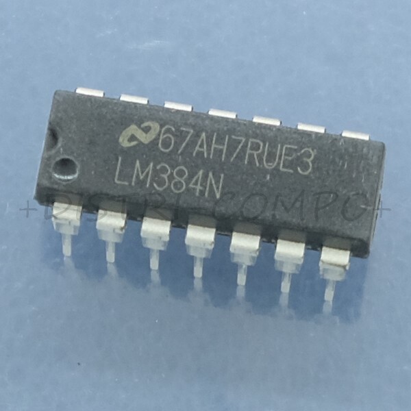Lm384n 5w Audio Power Amplifier Dip-14 Texas Rohs