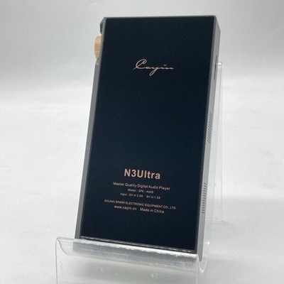 Cayin N3 Ultra Digital Audio Player DAP Dual AK4493S Black Used(A) w/Box
