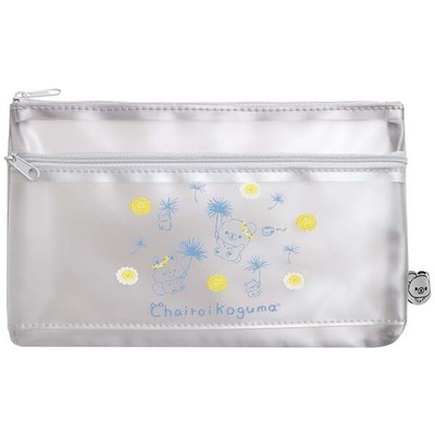 Blue Wolf & Chairoikoguma Pen Case Pencil Pouch Dandelion Hamsters San-X Japan