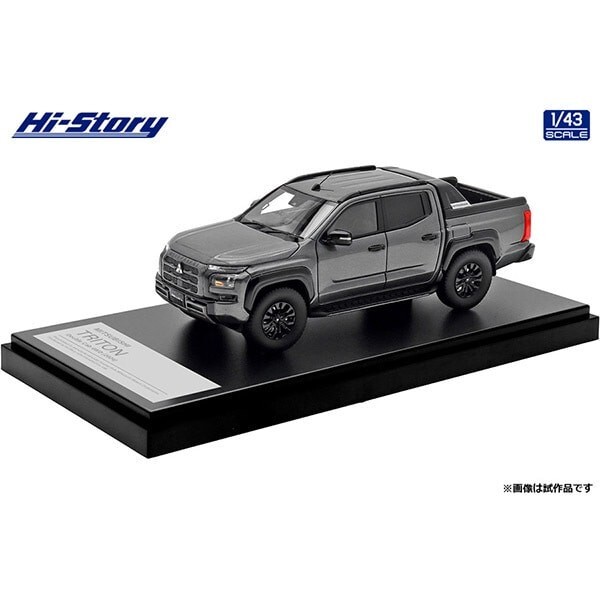 Hi-Story 1/43 Mitsubishi Triton ダブルキャブ Hi-Story 1/43 Mitsubishi Triton Double Cab 4WD 2024 HS470GY