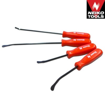 Automotive Tool 4pc Spoon Tip Seal Remover Set Shop Tools for Removal O-rings